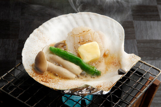 Scallop shell flatfish