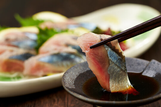 Sashimi of  Saury ( Sanma)