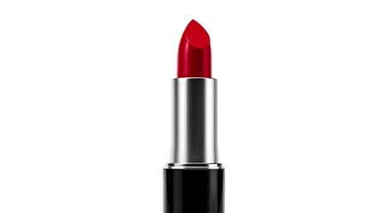 lipstick, tube, red, bright, shade, isolated, white, background, makeup, cosmetics, beauty, vibrant, bold, fashion, glamour, feminine, elegant, stylish, detailed, realistic, highresolution, closeup, 