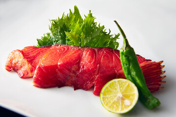 Mirin-marinated silver flounder