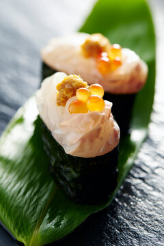 Gunkanmaki image of flatfish