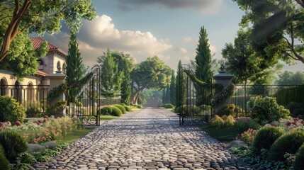 Decent home entrance 