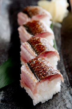 Akinoto fish stick sushi