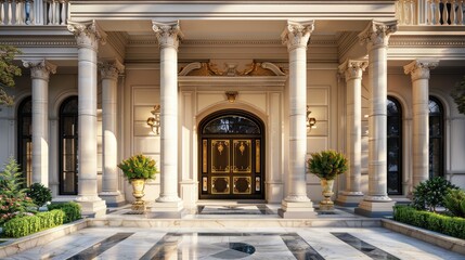 Obraz premium Decent home entrance 