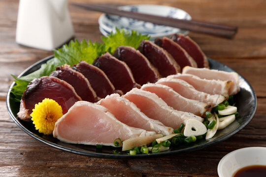 Tataki of bonito