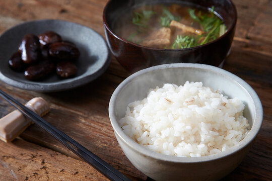 rice cooked with barley
