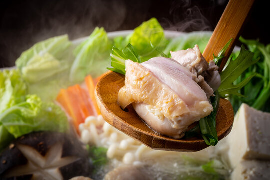 Mizutaki - chicken hotpot