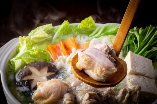 Mizutaki - chicken hotpot