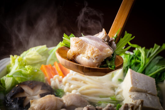 Mizutaki - chicken hotpot