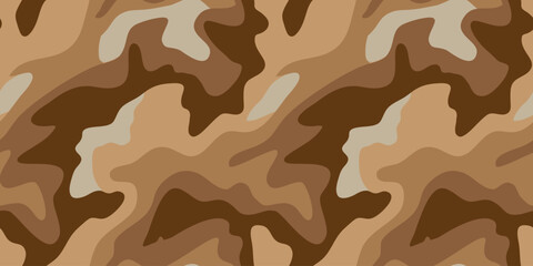 Camouflage pattern background vector. Classic clothing style masking camo repeat print. Virtual background for online conferences