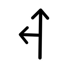 two direction arrow icon set vector illustration, pictogram isolated on white background. color editable