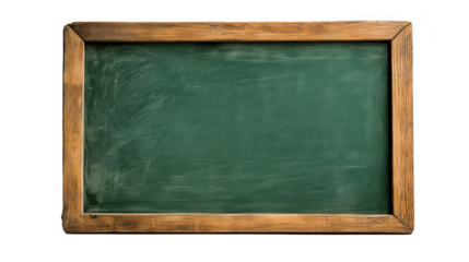Blank Vintage Wooden Framed Green Chalkboard School Board