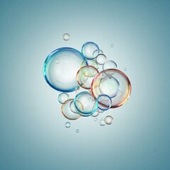 abstract background with bubbles