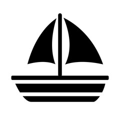 Boat Solid Icon