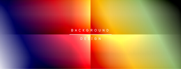 Colorful gradient with lines made of shadow and light. Creative background