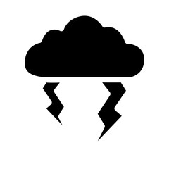Lighting Bolt  Solid Icon