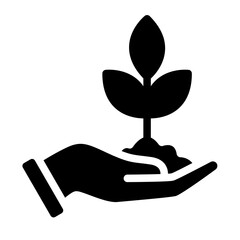 Planting Seeds line icon