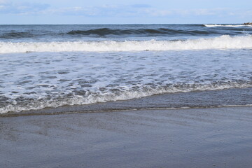日本海の荒波 庄内海岸