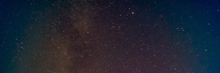 night sky with bright stars