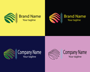 A Excellent latest unique logo design in four different styles for business companies, stores, shops, organizations, associations etc.