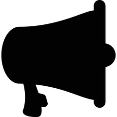 Simple vector icon megaphone