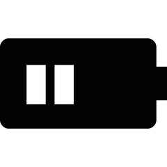Fototapeta premium Simple vector icon battery