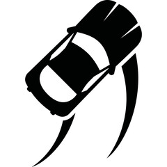 Simple vector icon car © dima040293