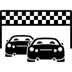 Simple vector icon car