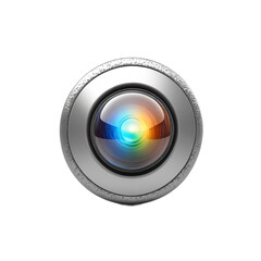 3d lens icon transparent