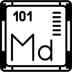 Mendelevium Icon