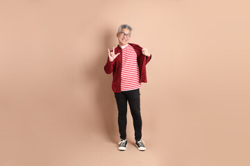 Active East Asian Man