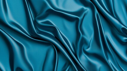 Fototapeta premium Luxurious satin fabric sheen soft textiles interior design studio