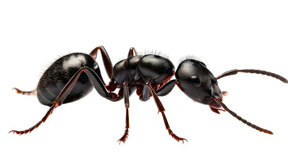 ant isolated on transparent background