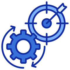 Effective Blue Color Icon