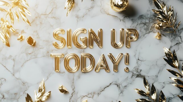 Golden Sign Up Today!