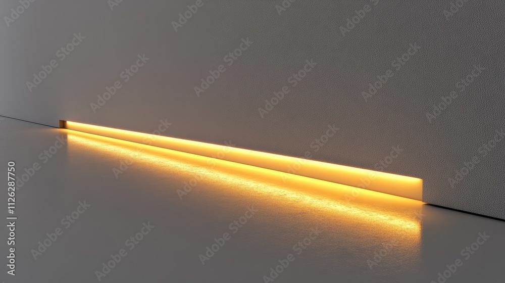 Poster a detailed minimalist shot of smooth bridge lighting, with a plain backdrop, drawing attention to th