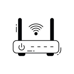 Router vector icon