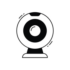 Webcam vector icon