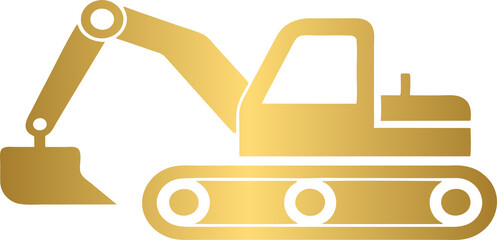Excavator icon, logo