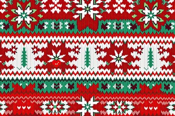 Christmas Knitted Pattern, knit, wool, yarn, texture, pattern, fabric, background, Christmas, winter, holiday
