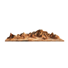 Desert Mountain Range Model