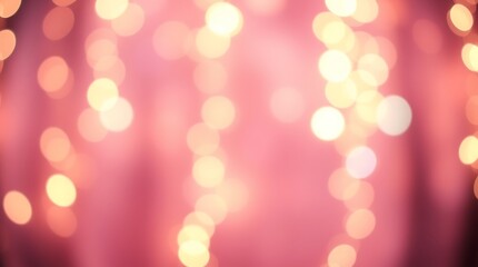 Fototapeta premium Pink Bokeh Lights Background,