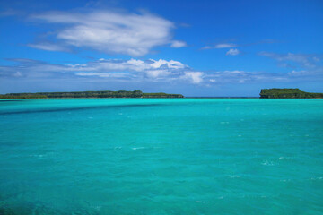 Fototapeta premium Lekiny Bay on Ouvea Island, Loyalty Islands, New Caledonia.
