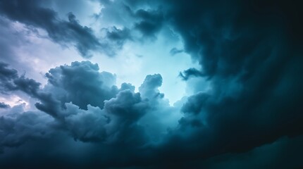 Fototapeta premium Dramatic Storm Cloudscape,