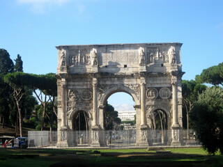 Obraz premium arch of constantine in rome