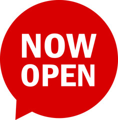 Now open button banner