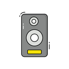 Fototapeta premium Speaker vector icon