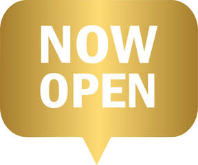 Golden Now open button banner