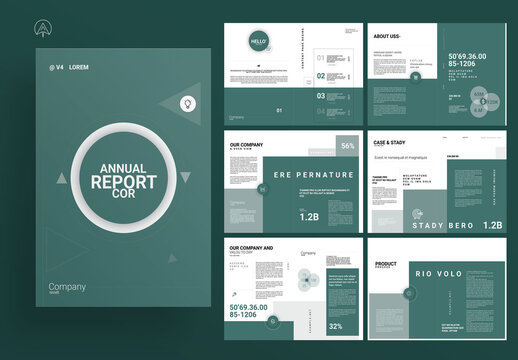 Annual Report Brochure Template