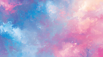 Obraz premium A colorful background with blue and pink clouds